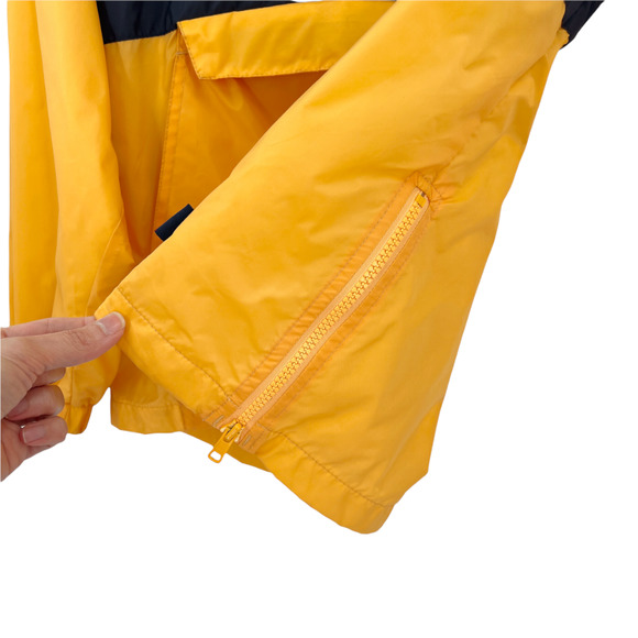 Cuffys of Cape Cod Massachusetts Kids Yellow Waterproof Windbreaker Jacket - Picture 8 of 12
